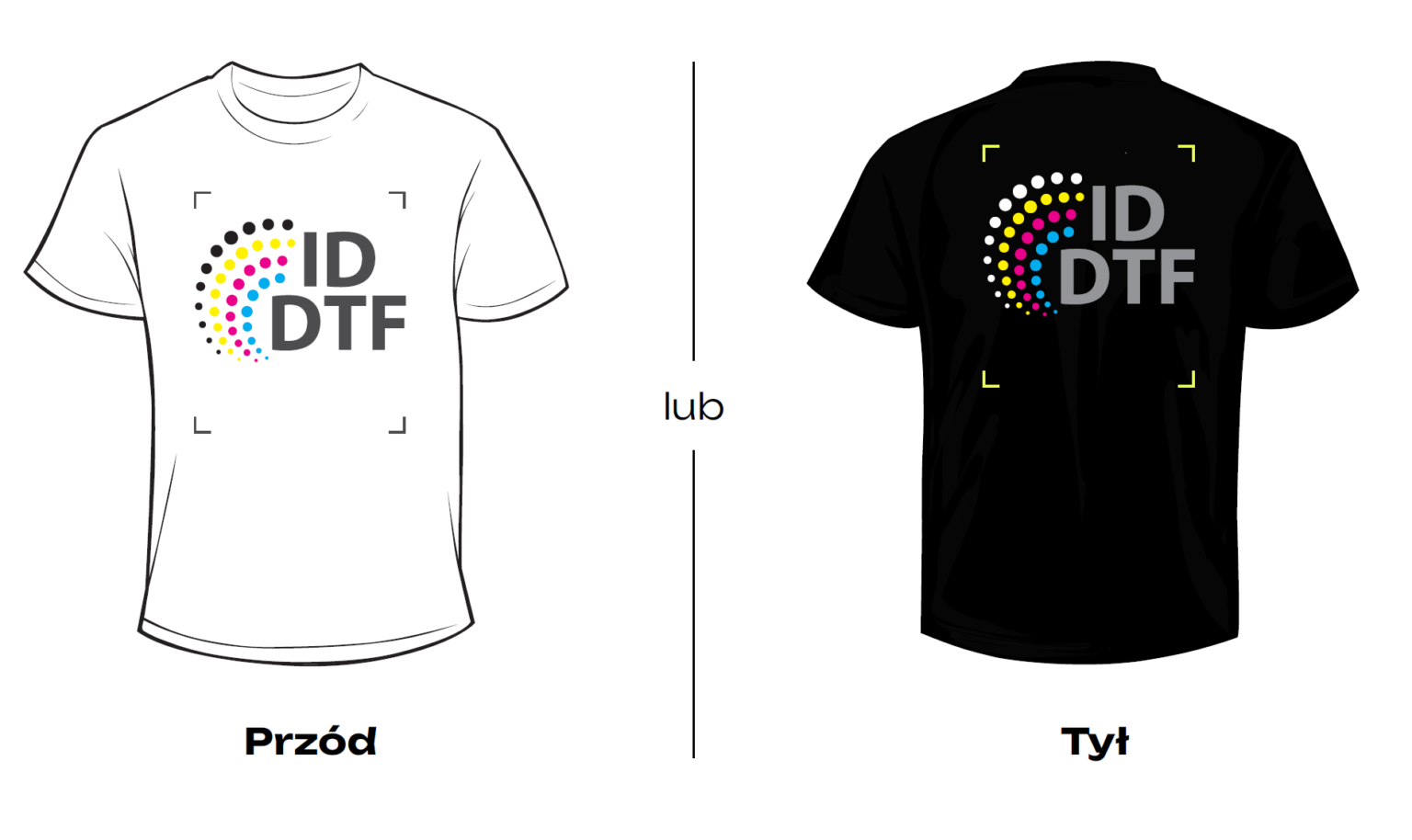 Druk jednostronny ID DTF